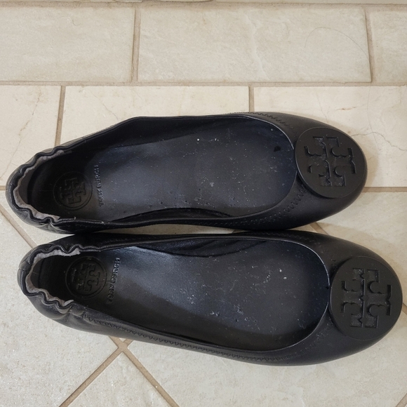 Tory burch Minnie Travel Leather Ballet flats size 5.5. - Picture 6 of 10